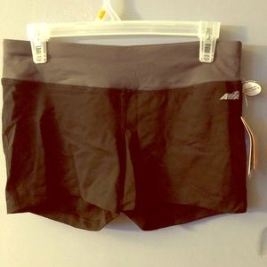 Grey AVIA workout shorts, size medium